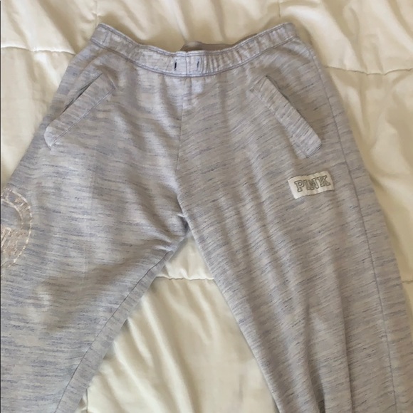 VS Pink Purple/Grey Sweatpants - Picture 4 of 4